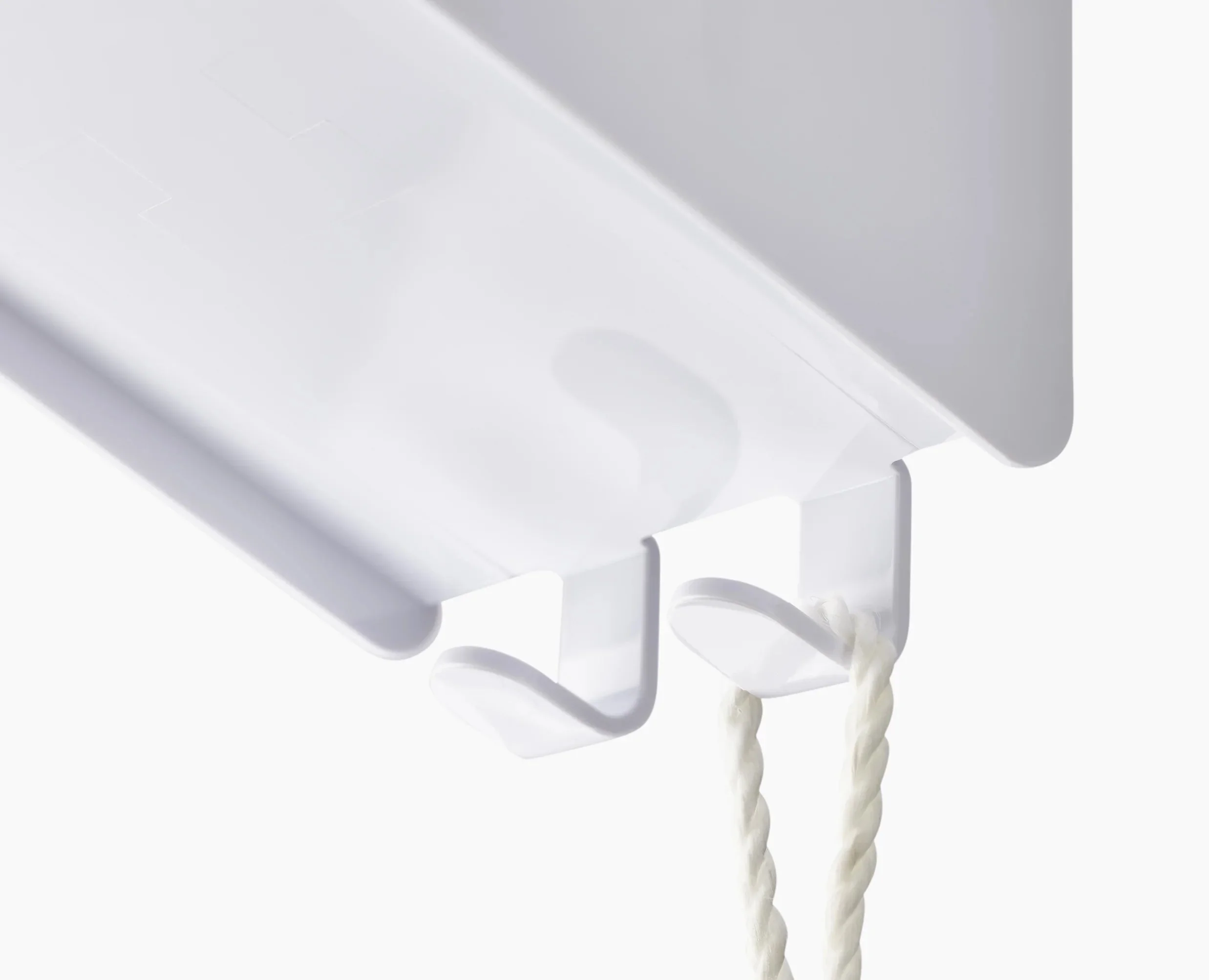 Capsule™ 2-tier White Shower Shelf - Image 7