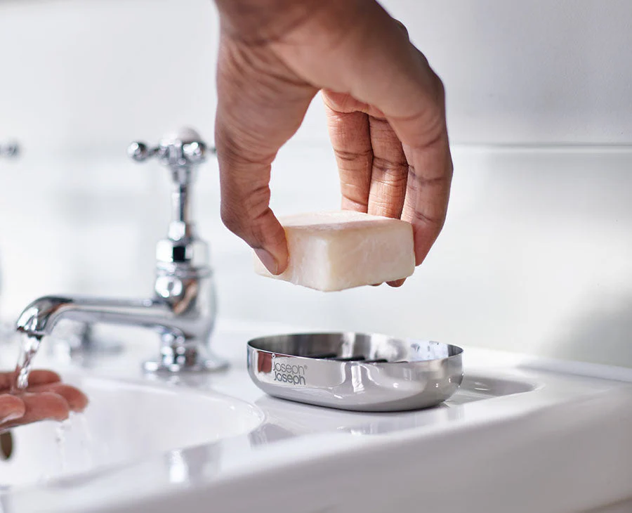 EasyStore™ Luxe Stainless-steel Soap Dish - Image 2