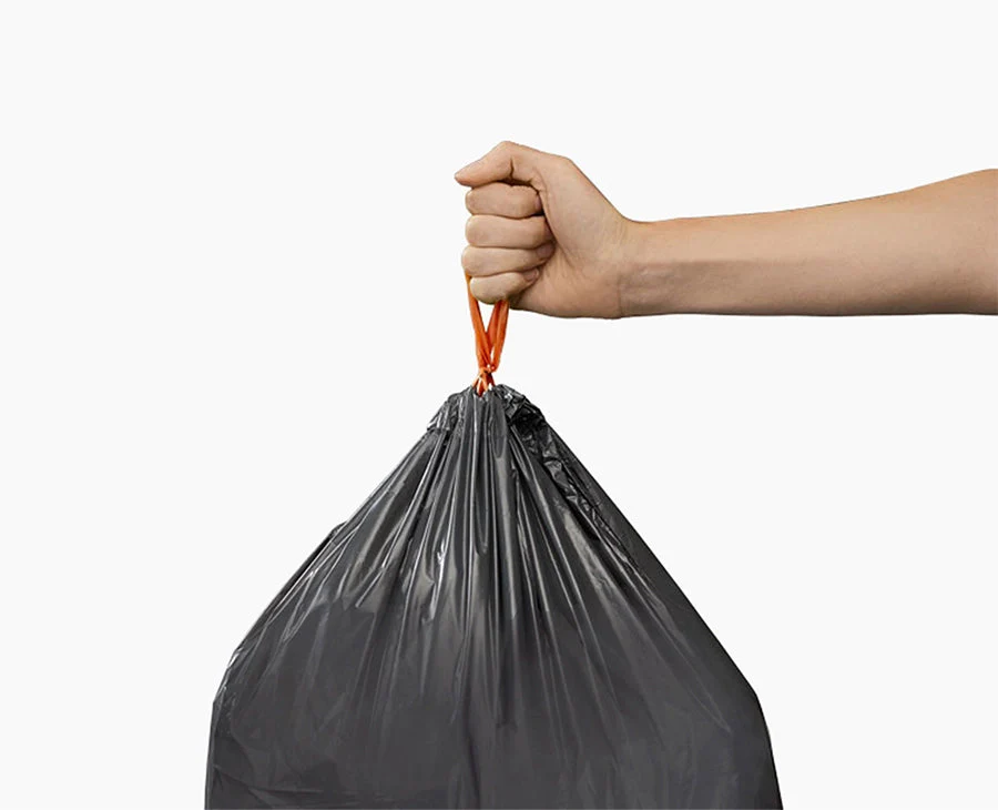 IW7 20L Grey Recycled Bin Liners - Image 2