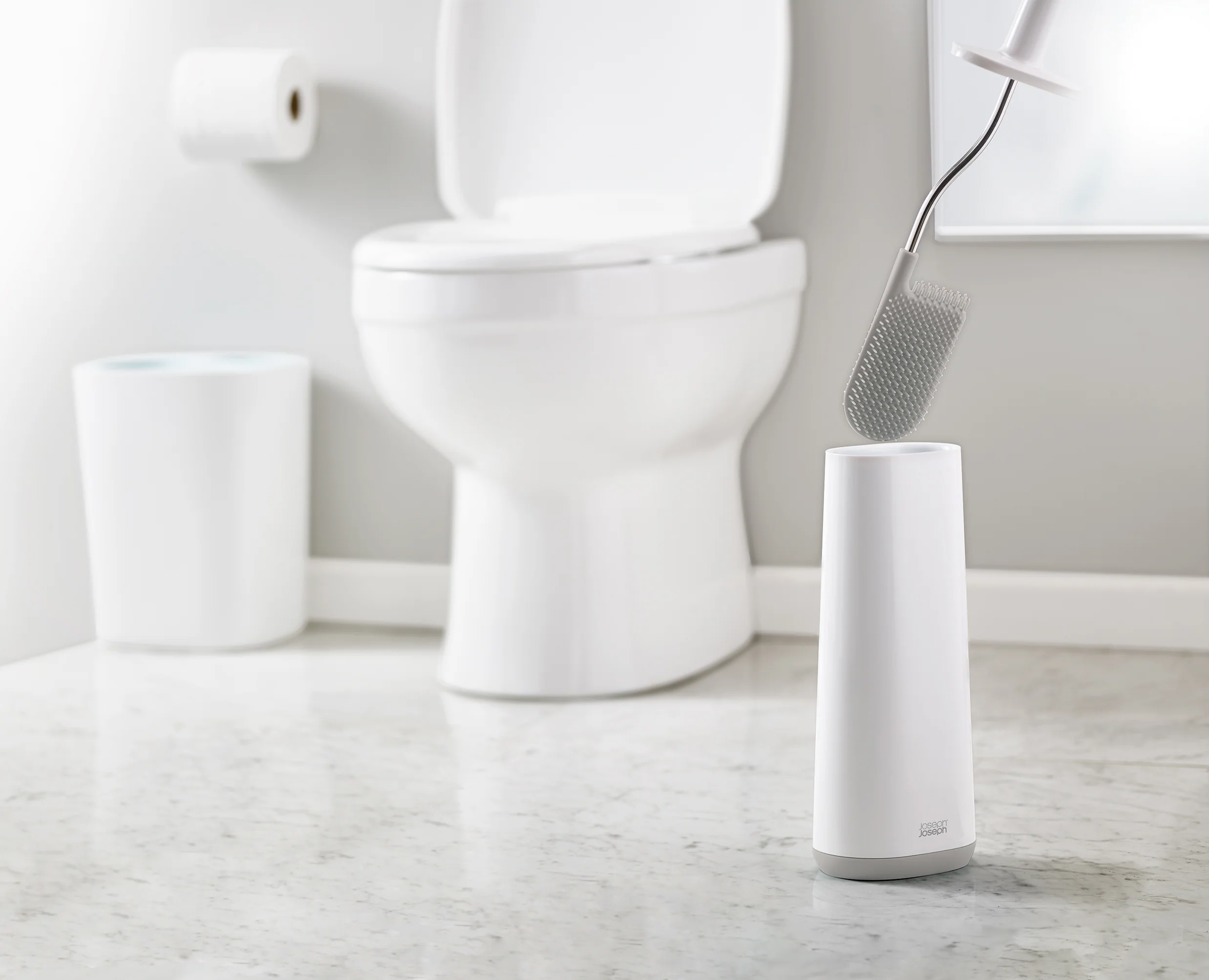 Flex™ Pack of 2 Grey Toilet Brushes - Image 2
