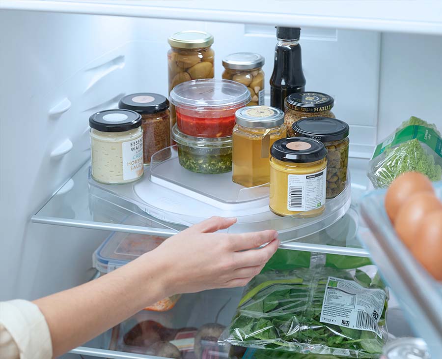 FridgeStore™ Clear Rotating Organiser - Image 2