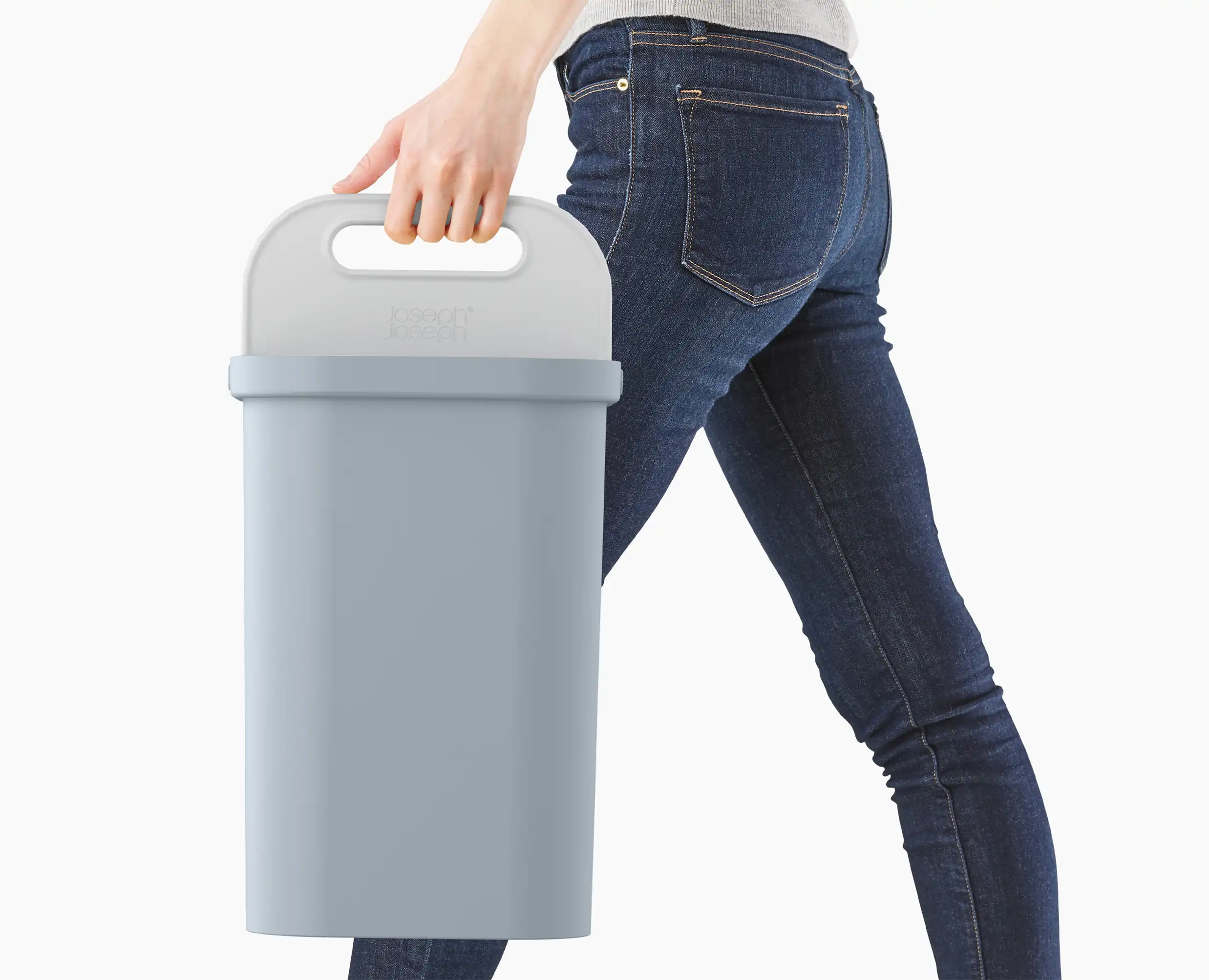 GoRecycle 14L Light Blue Recycling Caddy - Image 6