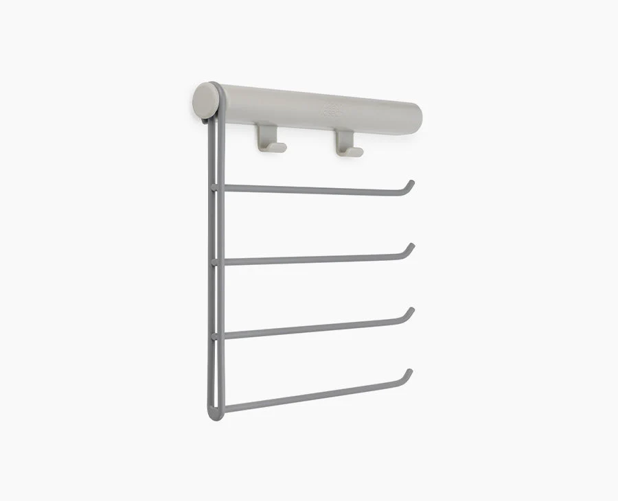Orderly™ Ecru Belt, Tie & Scarf Hanging Rail