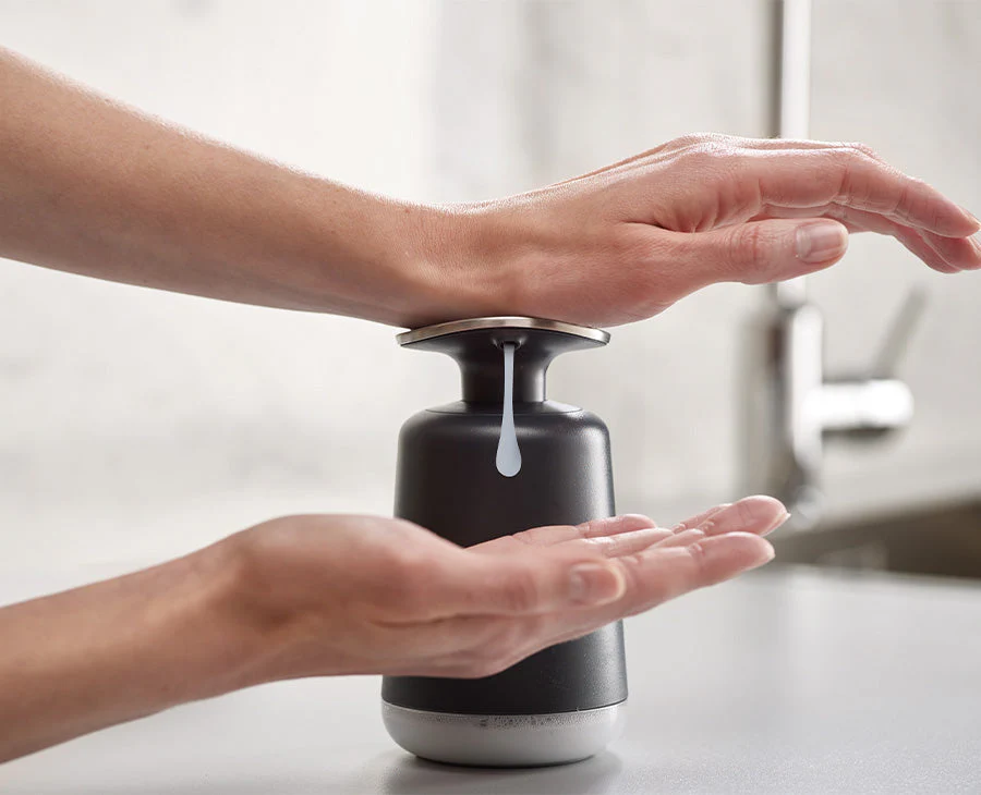 Presto™ Grey Hygienic Soap Dispenser - Image 2