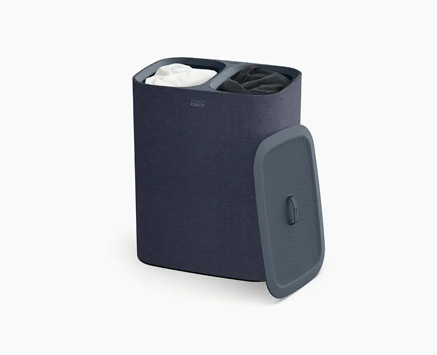 Tota 90L Black Laundry Separation Basket